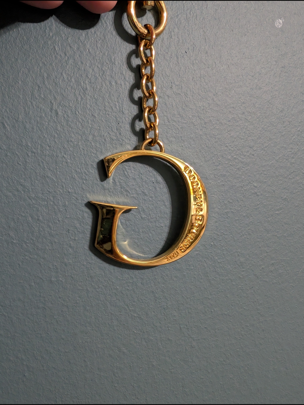Gold Letter G Dooney & Bourke Charm - Picture 3 of 3